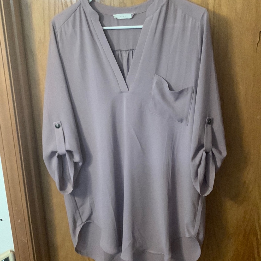 Lush purple med top